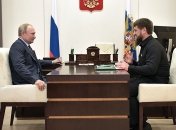 владимир путин и рамзан кадыров