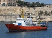 Италия арестовала судно Aquarius, спасавшее мигрантов в Средиземном море 