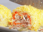 Закусочний рулет "Мімоза"