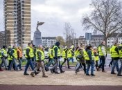 "Желтые жилеты" вышли на протесты в Нидерландах 