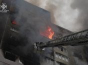 Пожар в многоэтажке ликвидировали