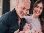 Родилась с "волчьей пастью": "танцующий миллионер" показал первое фото дочери (фото)