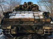 БМП Bradley 47-ї окремої механізованої бригади на Авдіївському напрямку на Донеччині. Січень 2024