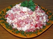 Простой и вкусный салат