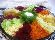 Салат "Козел на огороде"