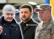 Порошенко, Зеленский и Залужный - три главных кандидата на выборы