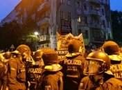 В Берлине демонстрация левых радикалов привела к массовой драке