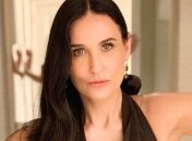 Вот так надо носить синий комбинезон: урок стиля от Деми Мур (Фото)