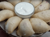 Прекрасный рецепт сладких вареников