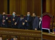 Разумков отчитал «Юзика» и Тищенко за безделье в Раде (видео)