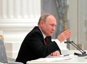 Путин на выступлении перед журналистами