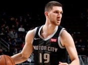 Михайлюк пропустил очередной матч Детройта в НБА