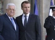 Макрон встретился с лидером Палестины