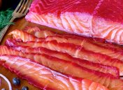 Розкішний лосось гравлакс