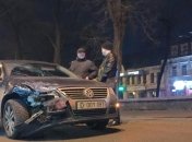 В Киеве произошло ДТП с участием дипломатического авто РФ