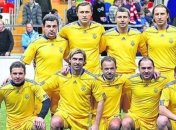 Сборная Украины в финале футбольного "Кубка легенд"
