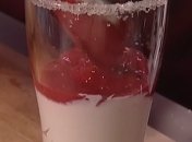 Малиново-творожный мусс