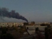 Горит Луганская ТЭС: во многих районах области пропал свет