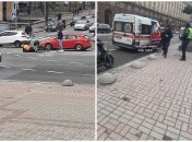 Место аварии