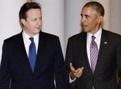 Кэмерон начал визит в США с неформального обеда с Бараком Обамой