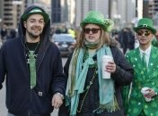 Празднование Дня Святого Патрика в Нью-Йорке (Видео)