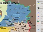 Карта АТО на востоке Украины (27 октября)