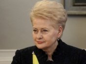 Грибаускайте: Литва готова защищаться в случае агрессии РФ