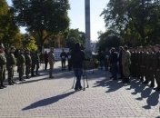 В Тернополе почтили память бойцов Нацгвардии, погибших под ВР