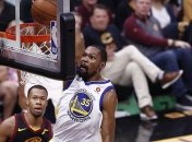 Трипл-дабл Дюранта в четвертом матче финала НБА (Видео)