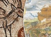 Израильские археологи нашли древнюю мозаику с изображением Ноева Ковчега