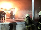 Пожар в Запорожье тушили четыре часа