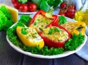 Попробуйте запечь перец в духовке