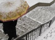 Завтра в Украине дождь со снегом