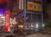 В Днепре произошел крупный пожар возле стадиона, где играла сборная (Фото, Видео)