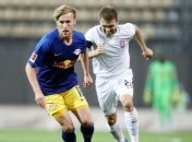 "Заря" в меньшинстве отстояла ничью против "Лейпцига"