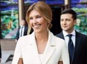 Зеленская на выборах появилась в элегантном наряде 