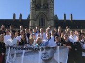 Парламентарии Канады на флешмобе поддержали Сенцова