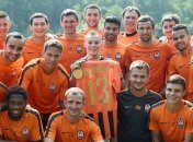 Олимпийский чемпион Верняев посетил тренировку "Шахтера"