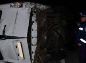 В Киеве в ДТП пострадали 6 пассажиров автобуса и 2 сотрудника ГАИ 