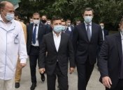 Президент відвідав лікарню в Борисполі