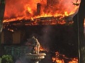 Кафе в Одессе сгорело дотла, обстоятельства выясняют 