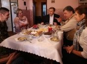 Президент посетил семью участника АТО