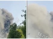 В Дятьково случился крупный пожар