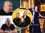 Євген Кошовий з дружиною та донькою відвідав вечірку Монатіка