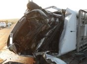 ДТП на Николаевщине: микроавтобус протаранил фуру