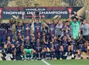 ПСЖ в шестой раз подряд выиграл Суперкубок Франции (Видео)