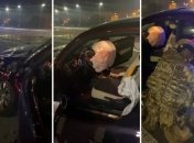 Легковик протаранив кортеж Зеленського у Києві