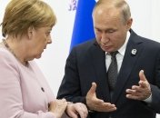 Меркель и Путин обсудили транзит газа через Украину