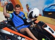 Футболисты сборной Украины покатались на картах