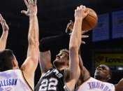 НБА. Результаты матчей: "Оклахома" бьет "Сан-Антонио"